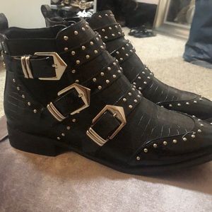 River Island Studded Booties